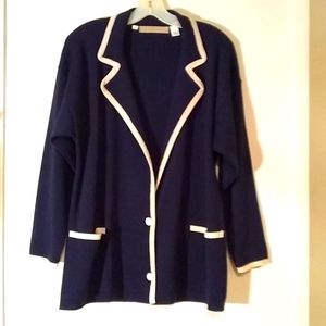 PERRY ELLIS Wool Cardigan Sz M